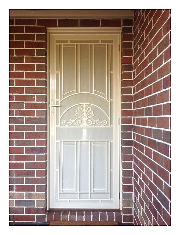 Cast Aluminium SP14AB Safe Haven Security Doors