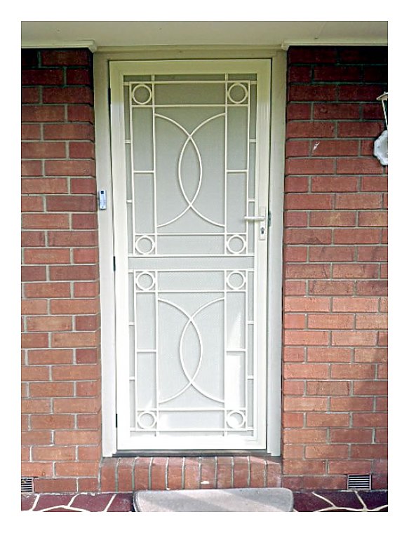 Cast Aluminium SP17 Safe Haven Security Doors