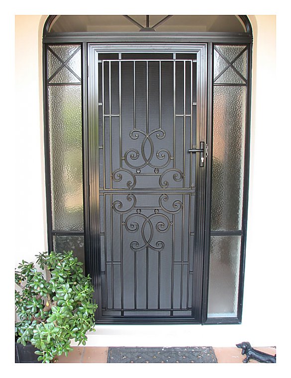 Cast Aluminium SP50AB Safe Haven Security Doors