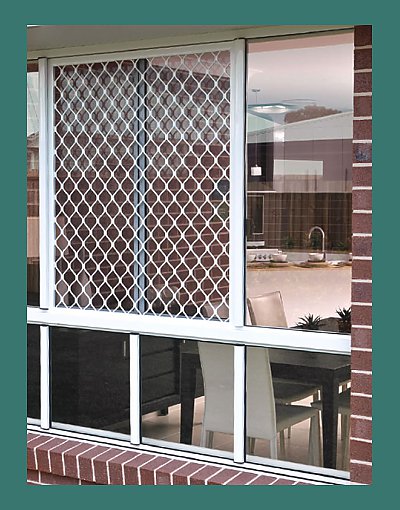 Aluminium security window