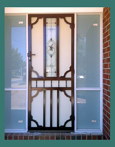 Steel security door - Daylesford
