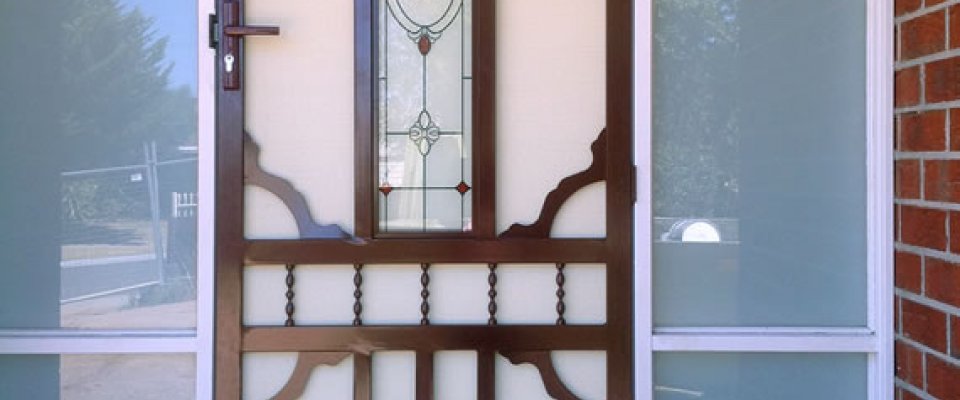 Steel security door - Daylesford