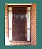 Steel security door - Emerald